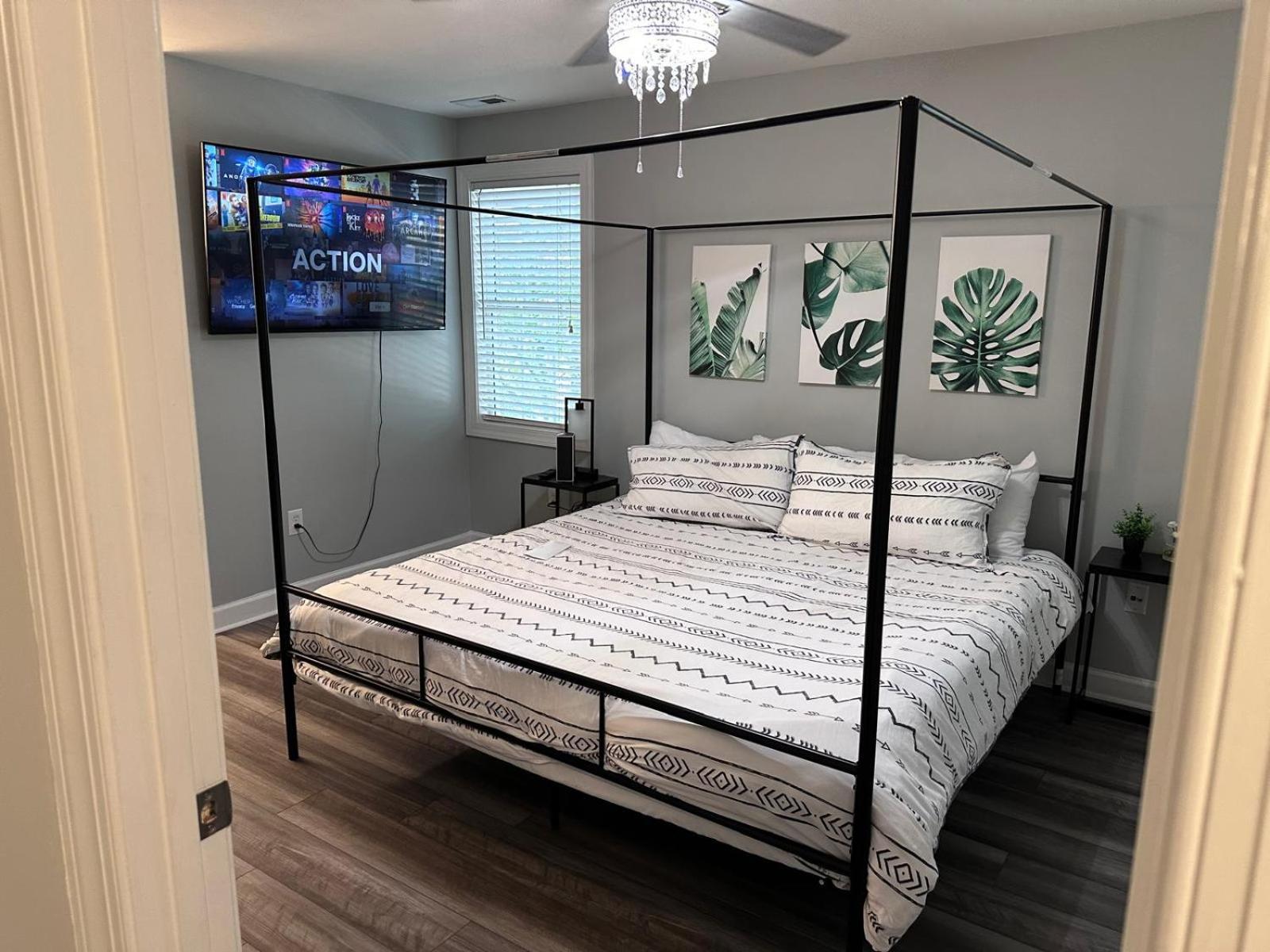 Apartamento Simple Elegant Townhouse Dt Raleigh Ncsu Exterior foto